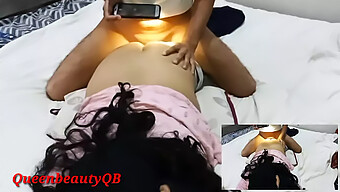 Indian 18-Year-Old With Natural Assets Enjoys Medical Play And Backdoor Action