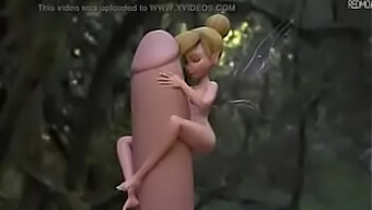 Tinker Bell Geniet Van Een Wilde Rit Op Een Enorme Lul In 3d Hentai