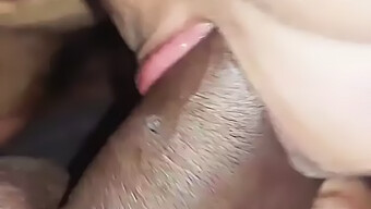 Indian Tv Actress Gives A Passionate Blowjob