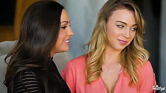 Abigail Mac Și Zoey Taylor Organizează O Petrecere De Plăcere Lesbiană Cu Cali Sparks