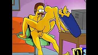 Animated Characters From Popular Video Games And Movies Engage In Erotic Activities At Home.