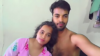 Indianxfantacy'S Hottest Couple In A Steamy Dorm Room Session