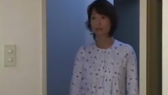 A Mature Japanese Stepmother With Alluring Breasts