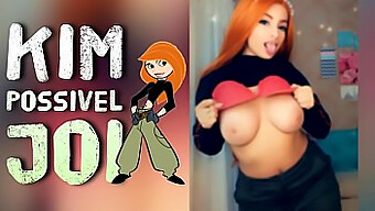 Kim Possible用葡萄牙语指导你的中风 - Cosplay女孩