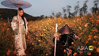 Wild Chinese Teen Ni Wa Wa Explores Homemade 69 Position In Pastoral Setting