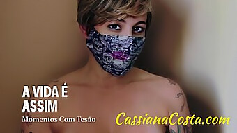 巴西熟女cassiana Costa与有天赋的情人的激情邂逅