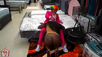 African American Salesman Has Sex With A Customer In The Store