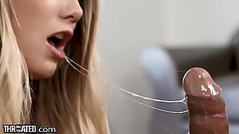 Nữ Hoàng Blowjob Aj Applegate Tham Gia Thử Thách Deepthroat