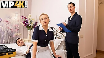 Mature Russian Maid Satisfies Hotel Guest'S Needs