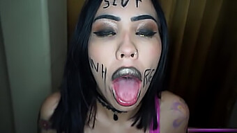 Jasmine'S Face Gets Covered In Cum During Intense Face Fucking