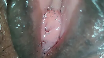 Close-Up Of Natural Tits And Pussy Of Indian Teen